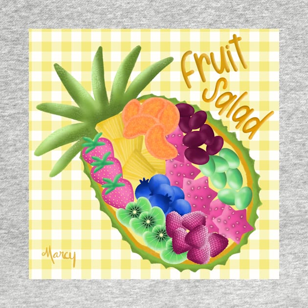 Fruit Salad by MarcyBrennanArt